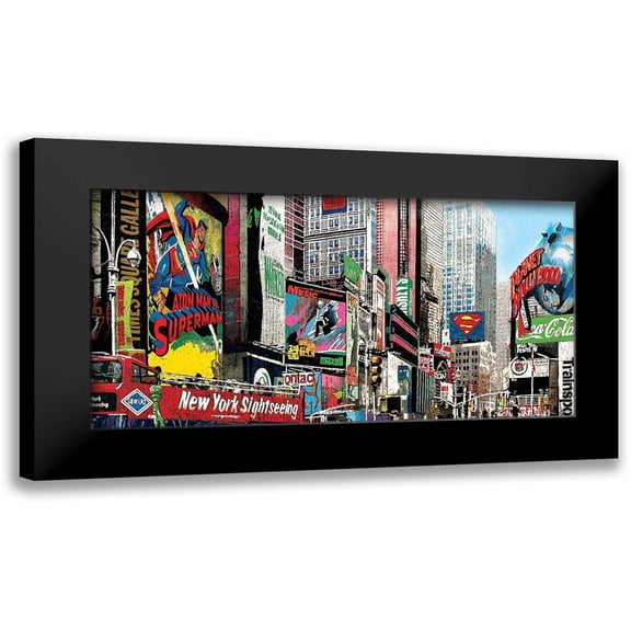 Arietti, Fabienne 24x14 Black Modern Framed Museum Art Print Titled - Atom Man