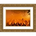thumbnail image 1 of Arifuzzaman, Md. 32x23 Gold Ornate Wood Framed with Double Matting Museum Art Print Titled - The Smoke In Rakher Upobash., 1 of 4
