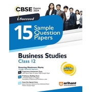 Arihant CBSE Sample Question Papers Class 12 Business Studies Book for 2024 Board Exam, Paperback