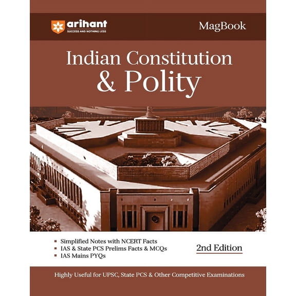 Arihant Magbook Indian Constitution & Polity for UPSC Civil Services IAS Prelims / State PCS & other Competitive Exam IA, (Paperback)