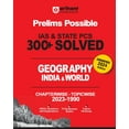 thumbnail image 1 of Arihant Prelims Possible IAS and State PCS Examinations 300+ Solved Chapterwise Topicwise (1990-2023) Geography India & , (Paperback), 1 of 2