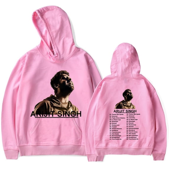 Arijit Singh Hoodie Popular pattern men's and women's casual long sleeved hooded sportswear street wear