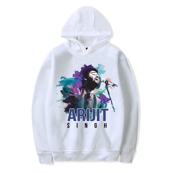 Arijit Singh Hoodie Popular pattern men's and women's casual long sleeved hooded sportswear street wear
