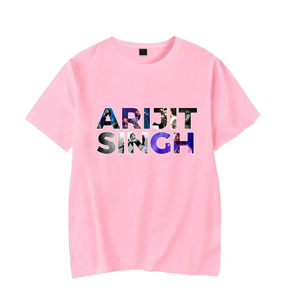 Arijit Singh Logo Merch T-Shirt Summer Women/Men Unisex Short Sleeve Tshirt Hiphop Fashion Streetwear