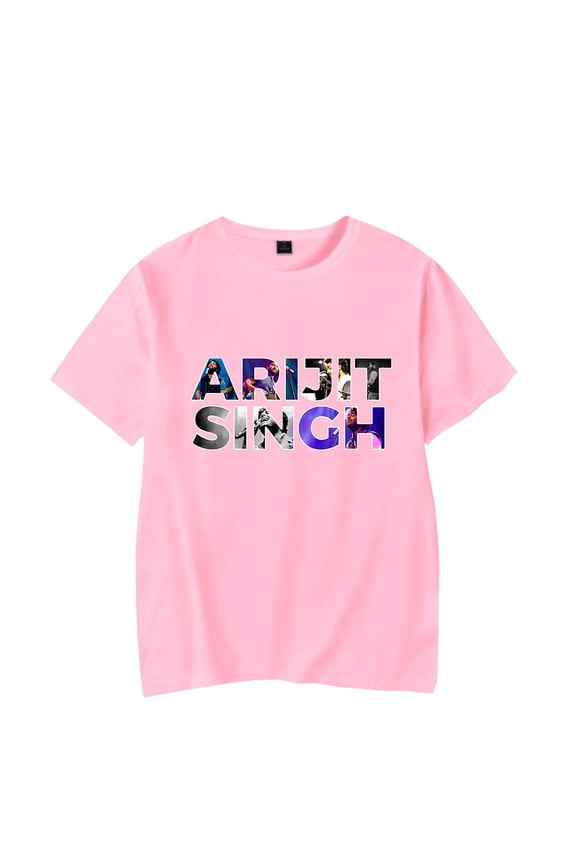 Arijit Singh Logo Merch T-Shirt Summer Women/Men Unisex Short Sleeve Tshirt Hiphop Fashion Streetwear