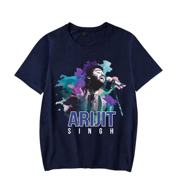 Arijit Singh Merch T-Shirt Summer Women/Men Unisex Short Sleeve Tshirt Hiphop Fashion Streetwear