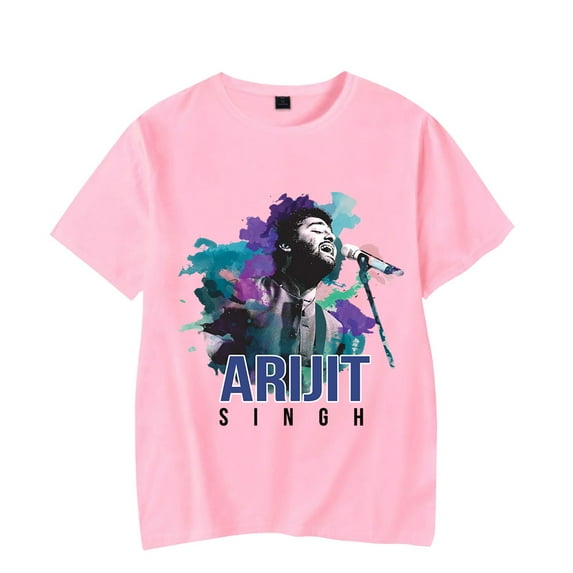 Arijit Singh Merch T-Shirt Summer Women/Men Unisex Short Sleeve Tshirt Hiphop Fashion Streetwear
