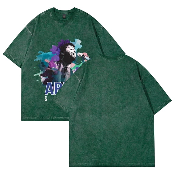 Arijit Singh Merch Vintage Wash Tee Cosplay Women Men Fashion Short Sleeve Cotton T-Shirts