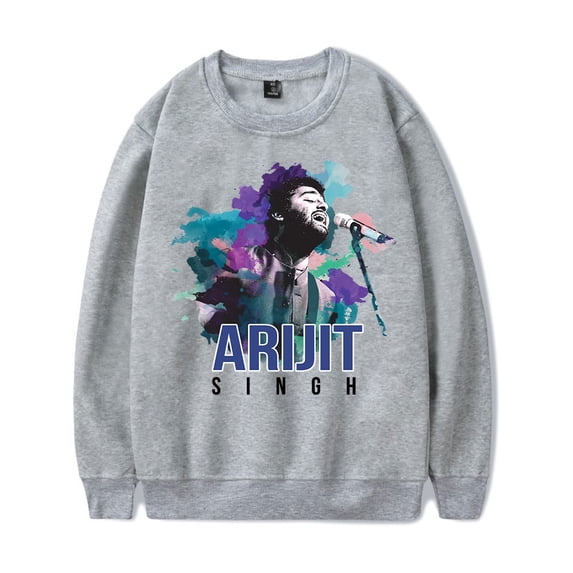 Arijit Singh Sports and leisure men's and women's fashionable long sleeved round neck pullover