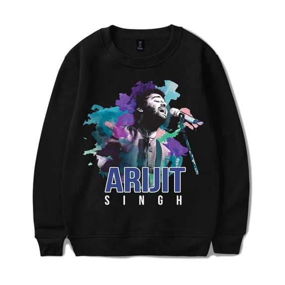Arijit Singh Sports and leisure men's and women's fashionable long sleeved round neck pullover