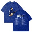 thumbnail image 1 of Arijit Singh Tour Merch Vintage Wash Tee Cosplay Women Men Fashion Short Sleeve Cotton T-Shirts, 1 of 7