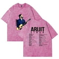 thumbnail image 1 of Arijit Singh Tour Merch Vintage Wash Tee Cosplay Women Men Fashion Short Sleeve Cotton T-Shirts, 1 of 7