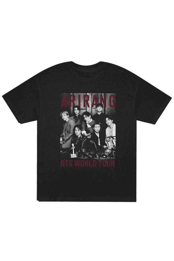 Arirang World Tour T-Shirt, Inspired K-Pop Shirt, ARMY Fan, Vintage BangtanBoys Concert Style Tee, Unisex Streetwear Multi