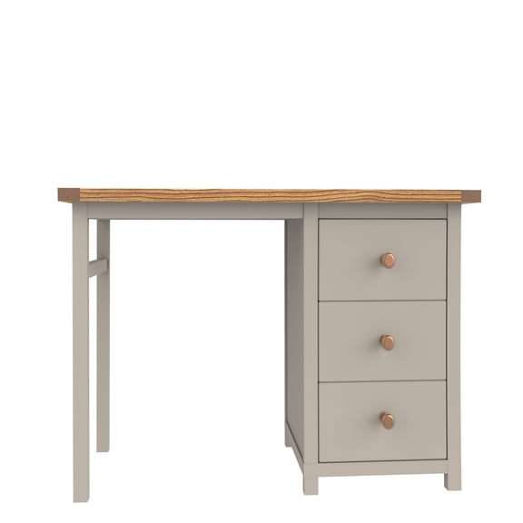 Greener Valley Desk with 3 Drawers - Dark Gray - WA110G