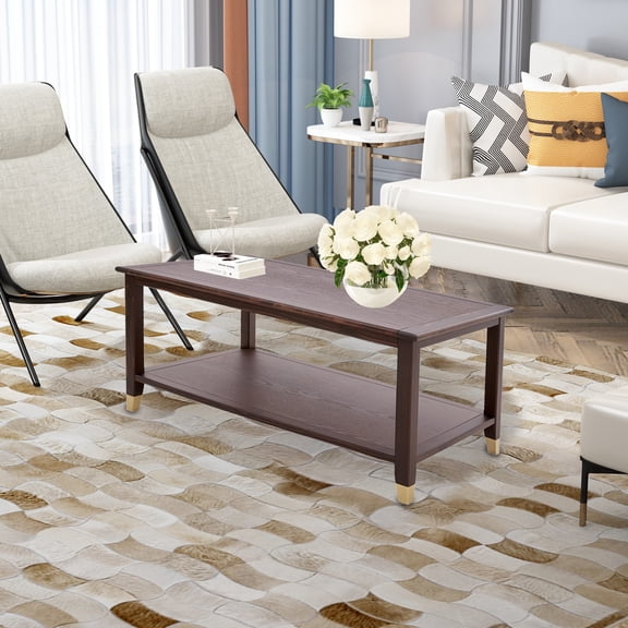 Greener Valley Coffee Table - Brown