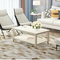 thumbnail image 1 of Greener Valley Coffee Table - White, 1 of 5