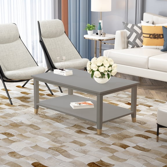 Greener Valley Gray Coffee Table