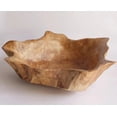 thumbnail image 1 of 15 Inches Bowl Brown Wood Decorative Bowls, 1 of 4