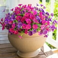 thumbnail image 1 of Arisefrom Artificial Flowers Plants Flowers for Outdoor, Faux UV Resistant Silk Pansies Flowers for Outside Planter Front Door Porch Yard Patio, 1 of 7