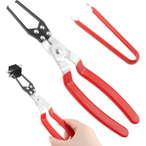 Ariseltys Relay Puller Pliers and Fuse Puller Pliers, Automotive Fuse Removal Tool, Car Vehicle Battery Terminal Wiper Remover for Removing Relays on Vehicles