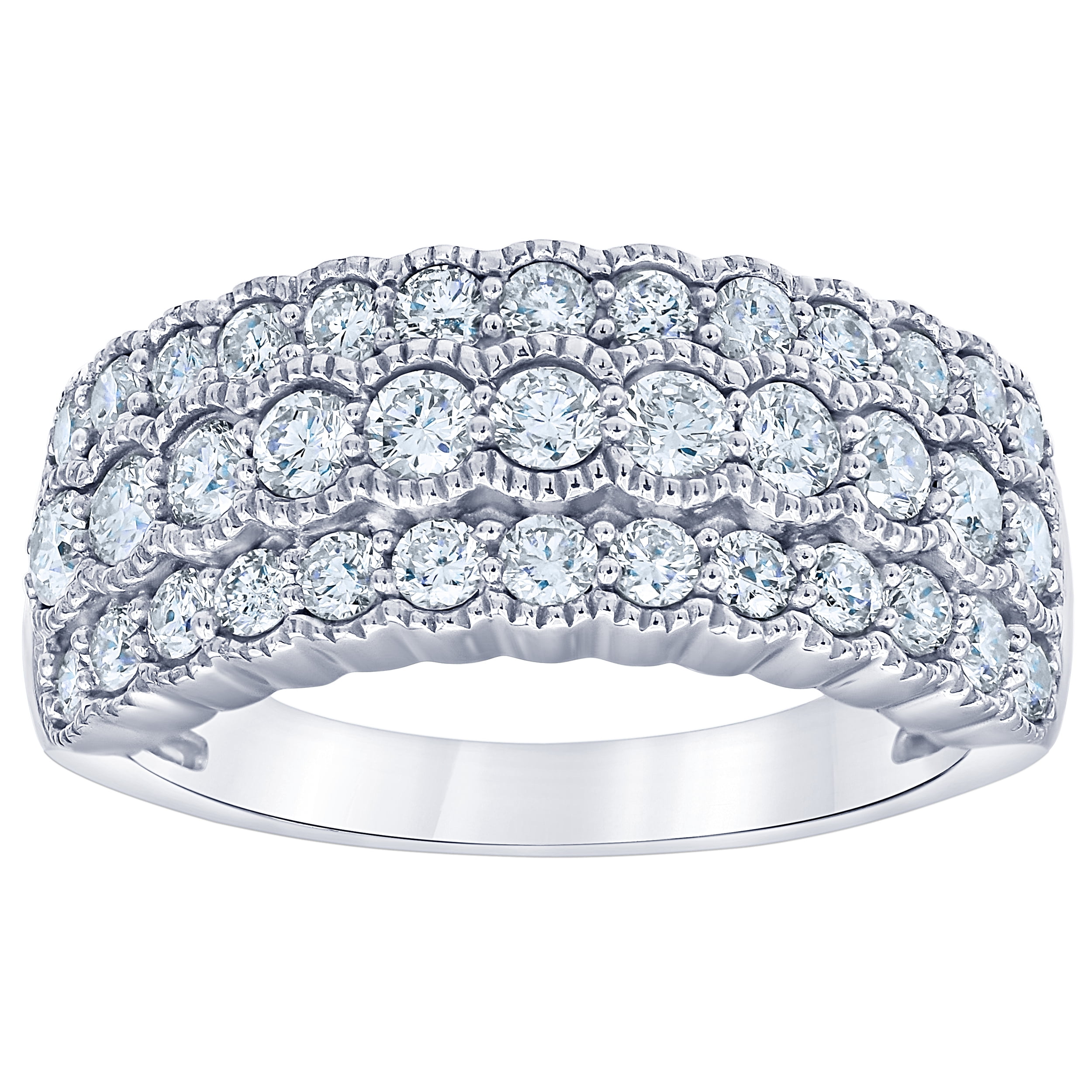 Arista 1 1/4 Carat T.W Lab Grown Diamond Women's Ring in Sterling Silver (I, SI)