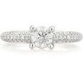 thumbnail image 1 of Arista 1.25 ct Round Diamond Fine Engagement Ring in 14K White Gold (G-H, SI1), 1 of 5