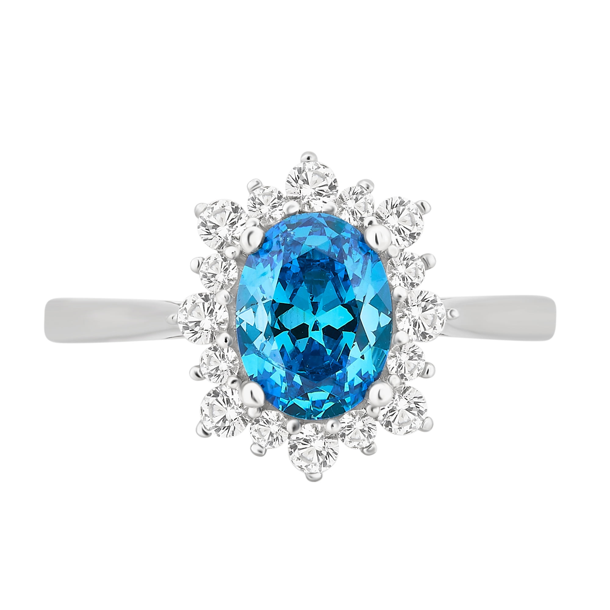 4 ct sale cubic zirconia ring