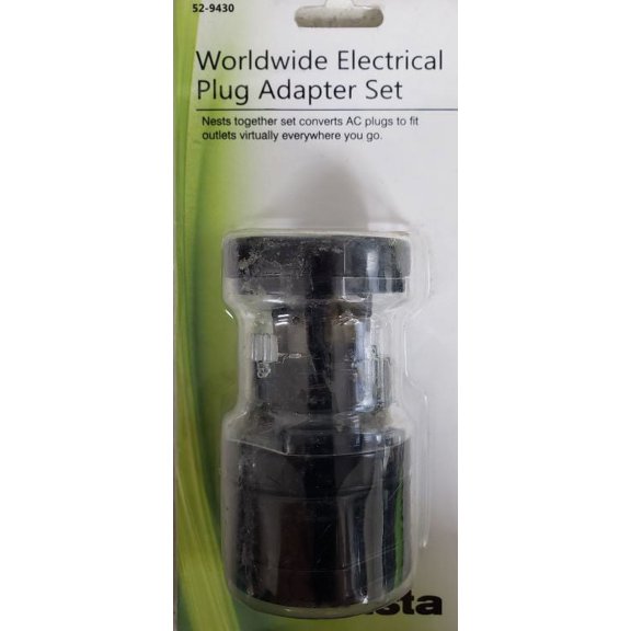 Arista 52-9430 Worldwide Electrical Plug Adapter Set