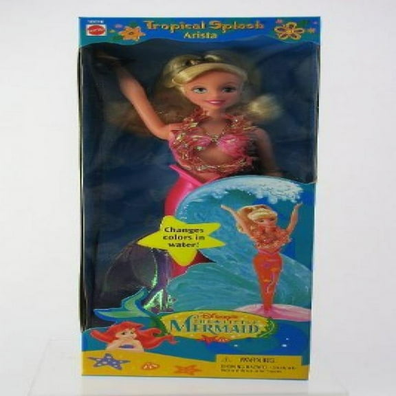 Arista - Disney's the Little Mermaid - Tropical Splash Doll - Mattel Toys - 1997