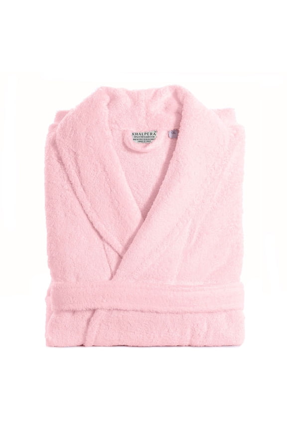 Aristocrat 100% Turkish Cotton Bathrobe - Terry Cloth Soft and Absorbent Robe for Men and Women