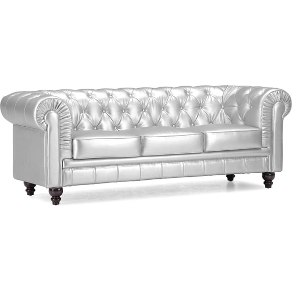Aristocrat Sofa Silver