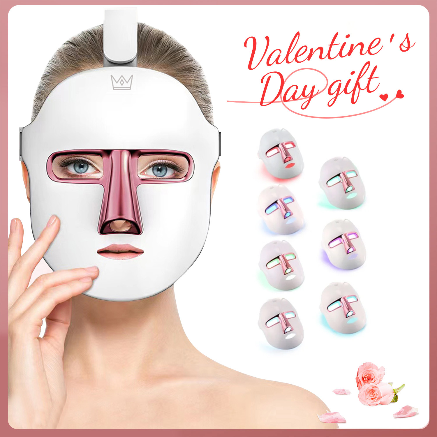 Lululun Face Mask, Enrich High Moisture Blue Collection, 7 Sheets