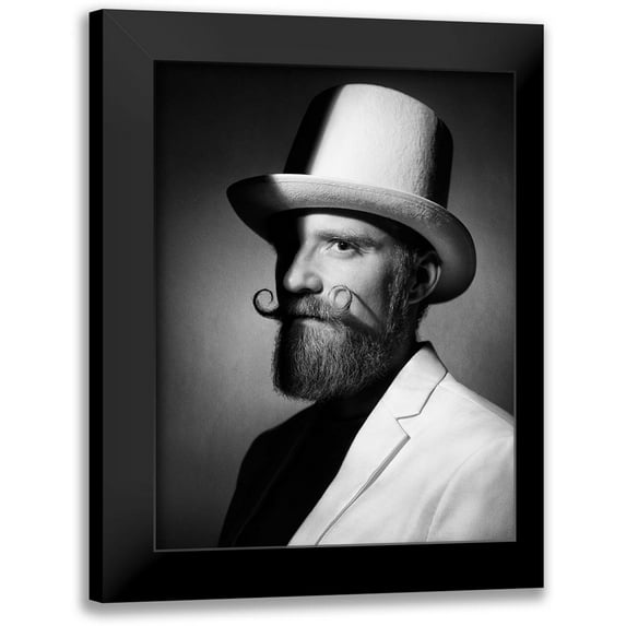 Aristoteles, David 15x18 Black Modern Framed Museum Art Print Titled - Beard Culture