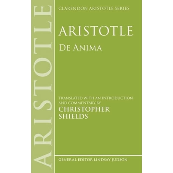Pre-Owned Aristotle: De Anima (Clarendon Aristotle Series) Paperback