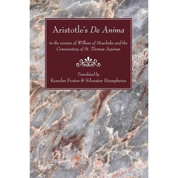 Aristotle's De Anima, (Paperback)