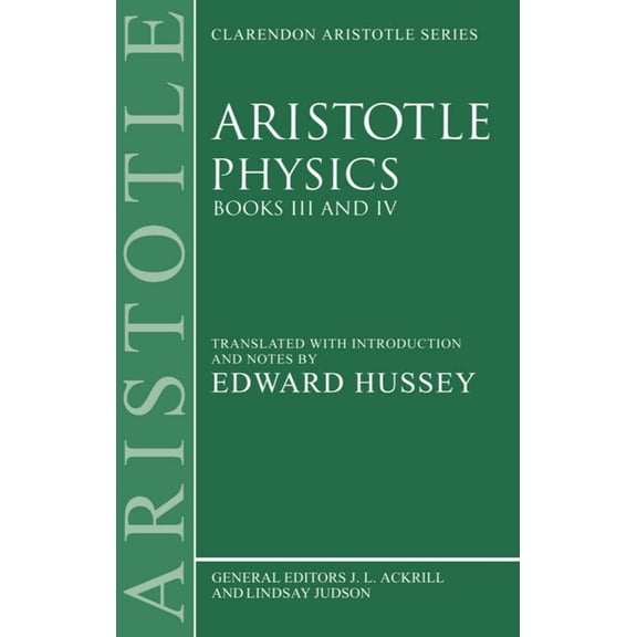 Pre-Owned Aristotle's Physics, Books III and IV