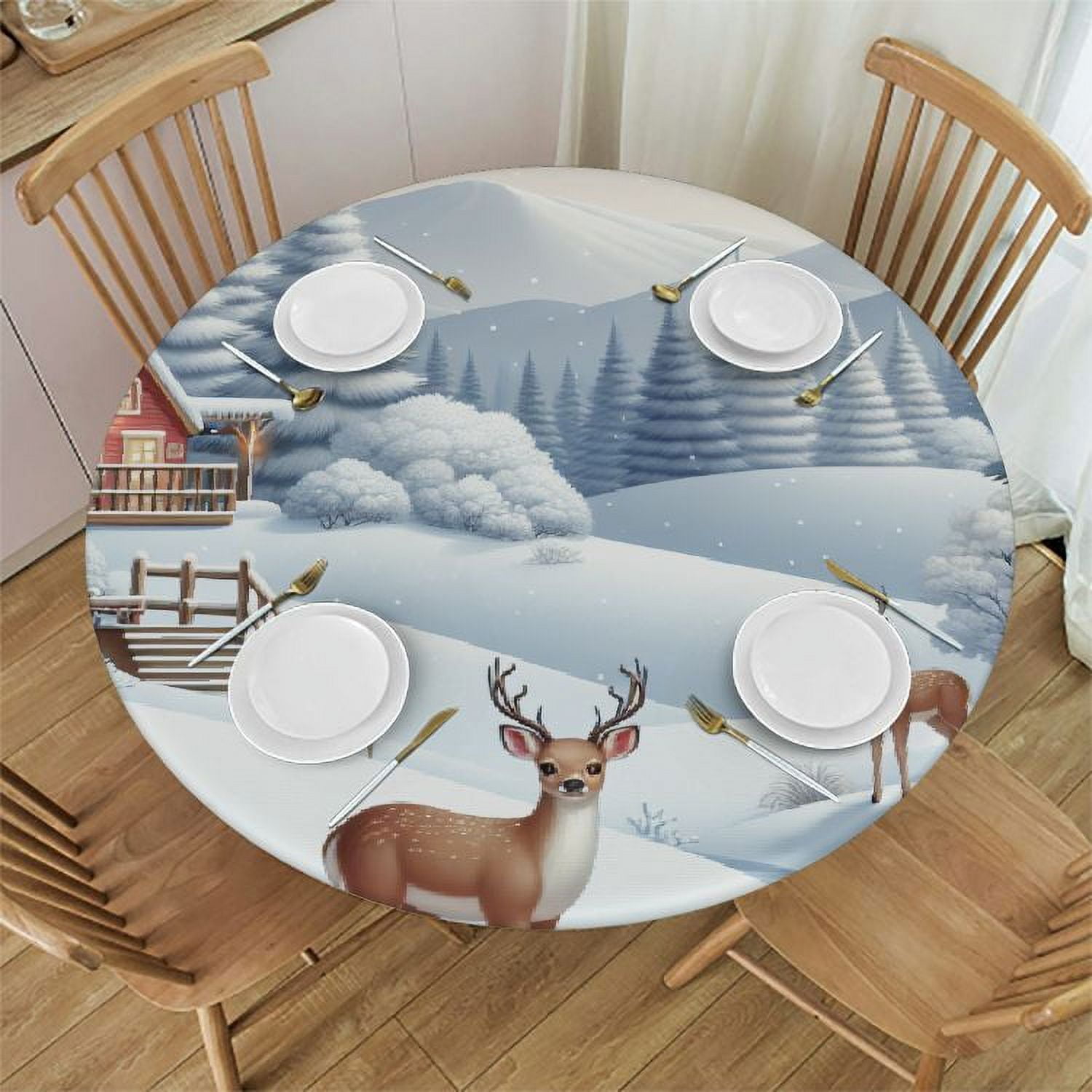 Table Cover The Deer