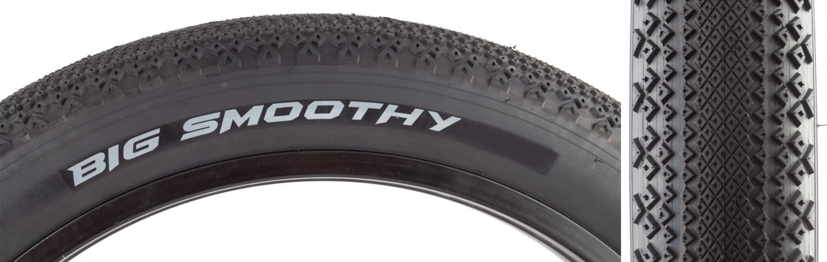 Arisun Big Smoothy Fat Bike Tire 26x4.0 Folding Bead 60TPI Black 20 psi eBike