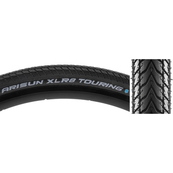 Arisun XLR8 Touring 700x38 Wire TPI 75 Bk/Blk T070503