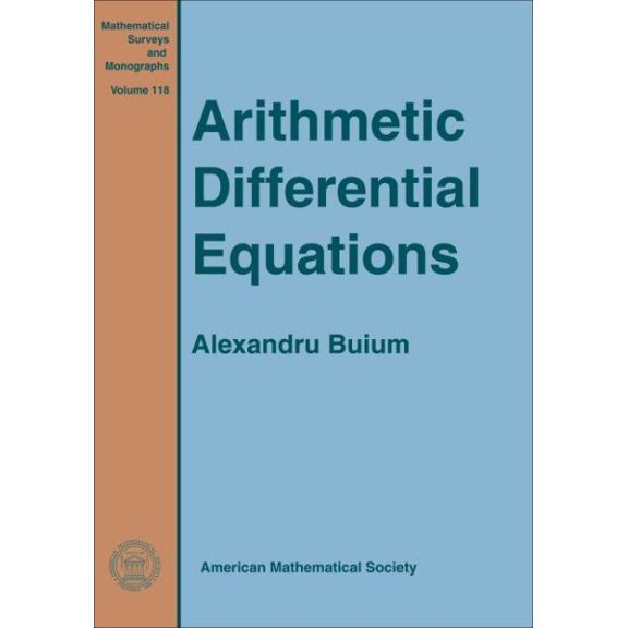 Arithmetic Differential Equations