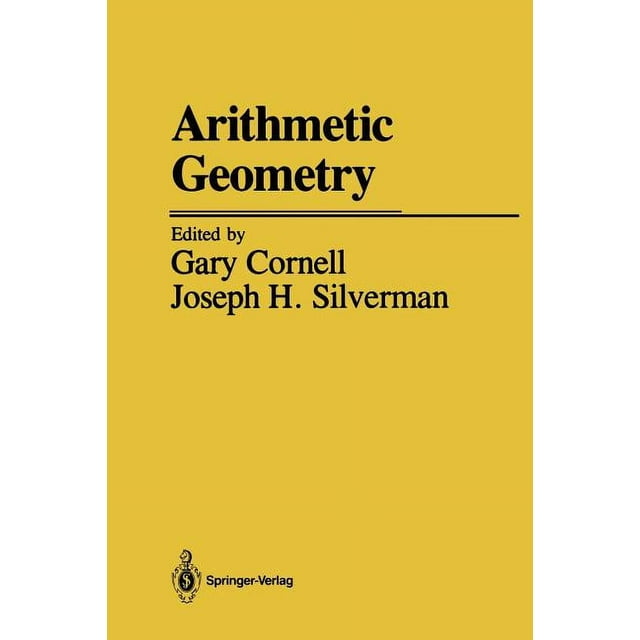 Arithmetic Geometry (Paperback)