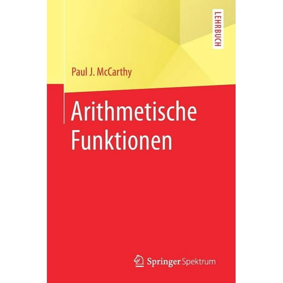 Arithmetische Funktionen, (Paperback)