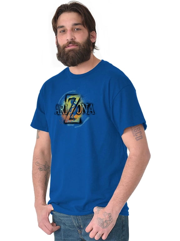 Arizona AZ Kokopelli Symbol Souvenir Men's Graphic T Shirt Tees Brisco Brands M