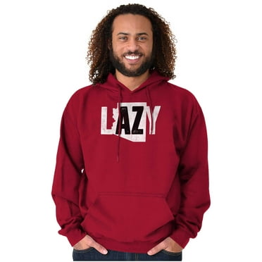 Arizona AZ Lazy Funny State Pride Hoodie Sweatshirt Women Men Brisco Brands M