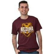 Arizona AZ Pride Gameday Spirit Cool Men's Graphic T Shirt Tees Brisco Brands S