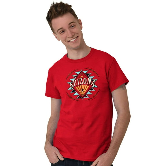 Arizona AZ Southwestern State Flag Men's Graphic T Shirt Tees Brisco Brands M