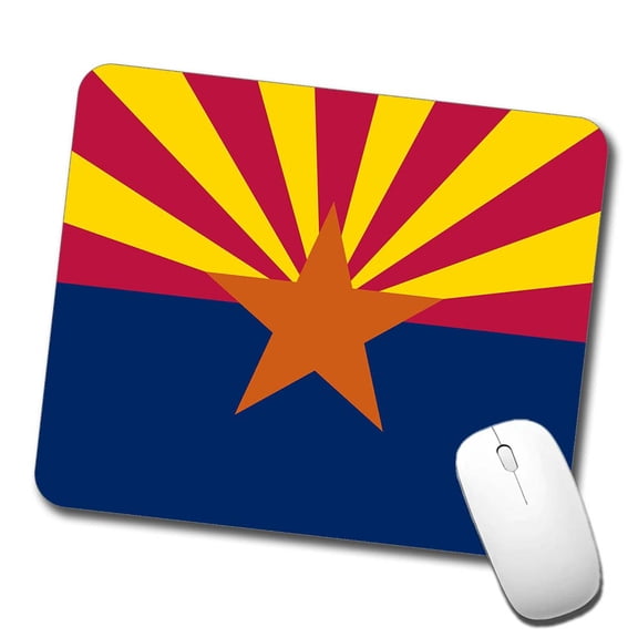 Arizona AZ State Flag Mouse Pad Low Profile Gaming Mat