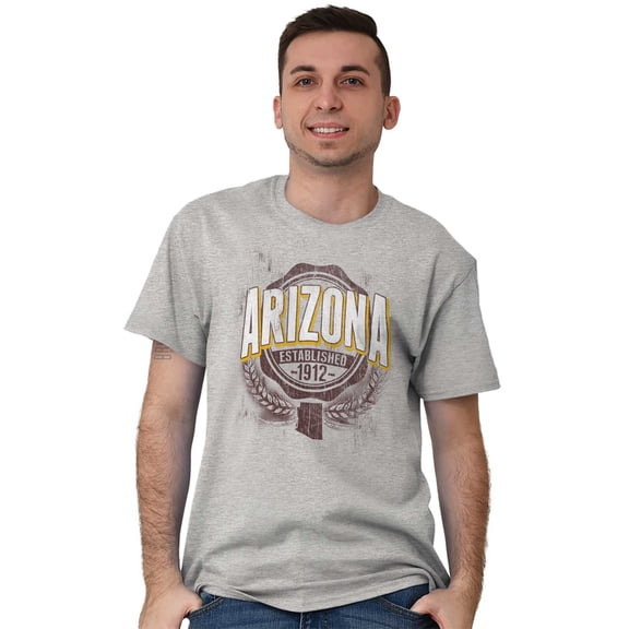 Arizona AZ Student Campus Pride Men's Graphic T Shirt Tees Brisco Brands X