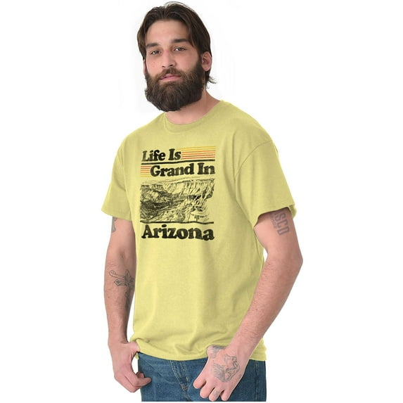 Arizona AZ Vintage Grand Canyon State Plus Size Crewneck Graphic Tee Shirt Brisco Brands 2X