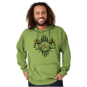 Arizona AZ Zia Desert Sun Symbol Hoodie Sweatshirt Women Men Brisco Brands 4X